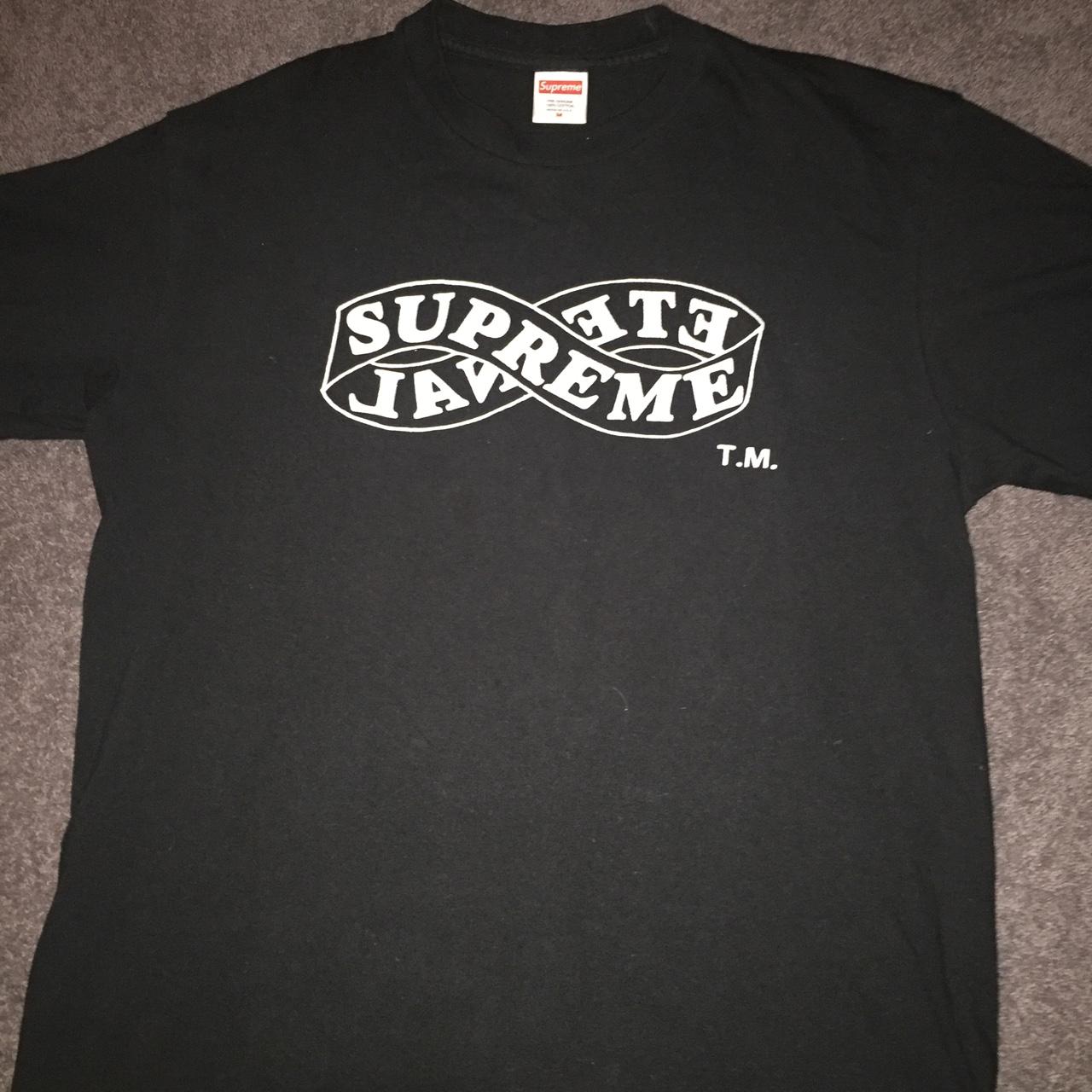 Supreme eternal tee black sale