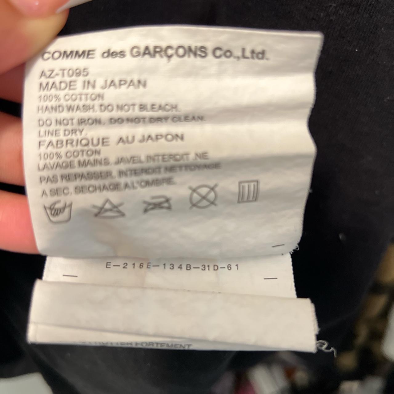 cdg wash tag