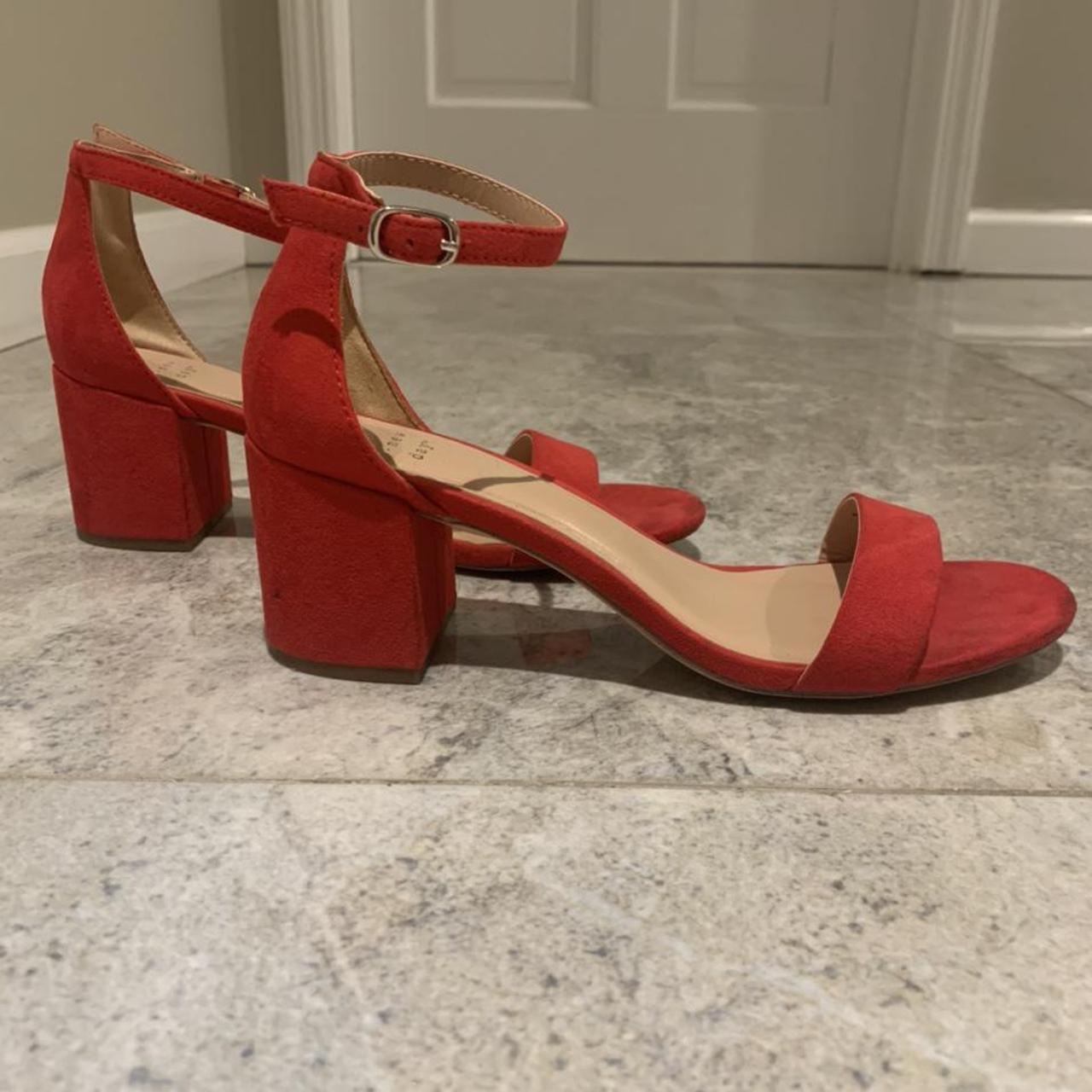 A New Day red heels. Size 8 Worn twice but in great... - Depop