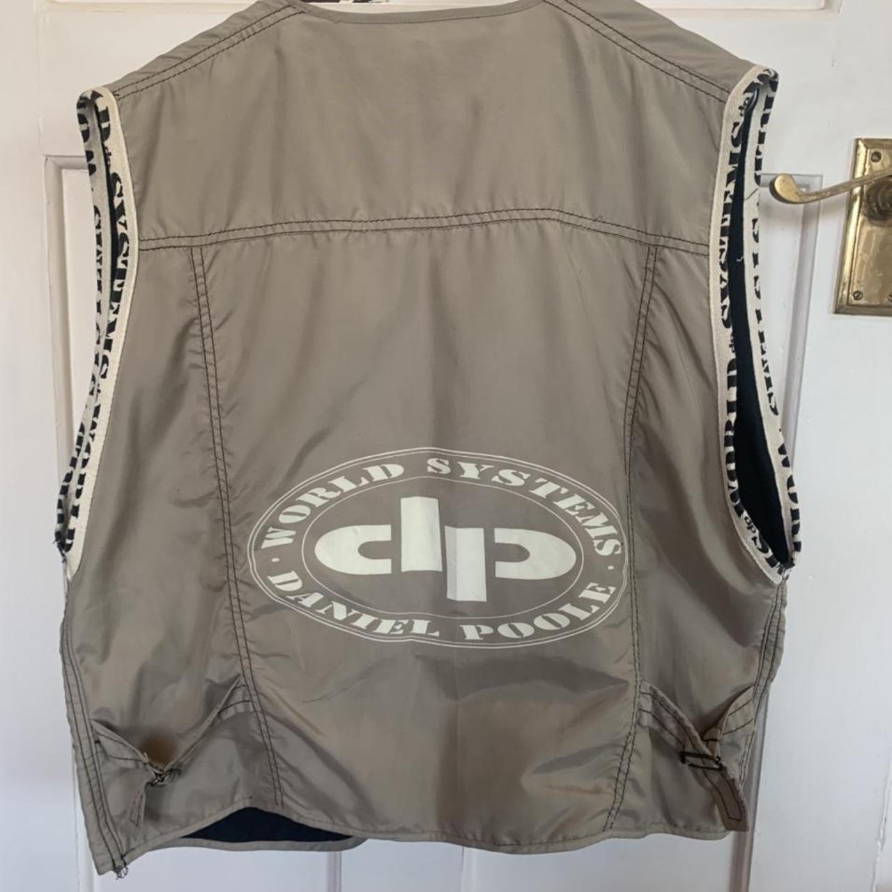 90’s Daniel Poole World systems vest レイブ Daniel Poole Vest Gilet Vintage DP Cult Techno Rave 90's