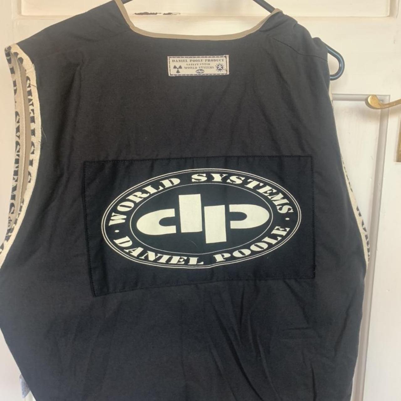 90’s Daniel Poole World systems vest レイブ Super rare Daniel poole London 'world systems' vest. | Depop