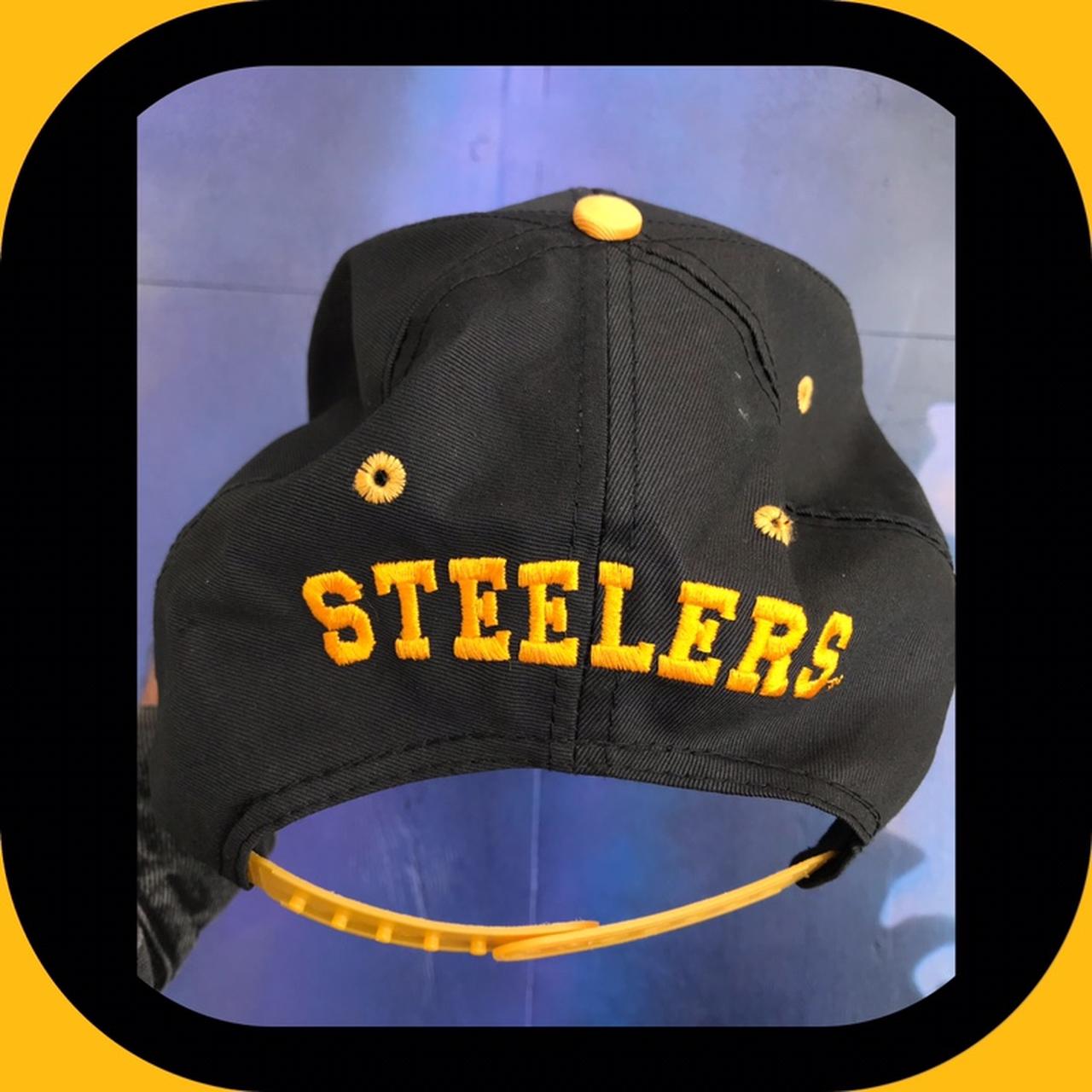 Vintage Steelers Snapback Pre-owned Washed - Depop