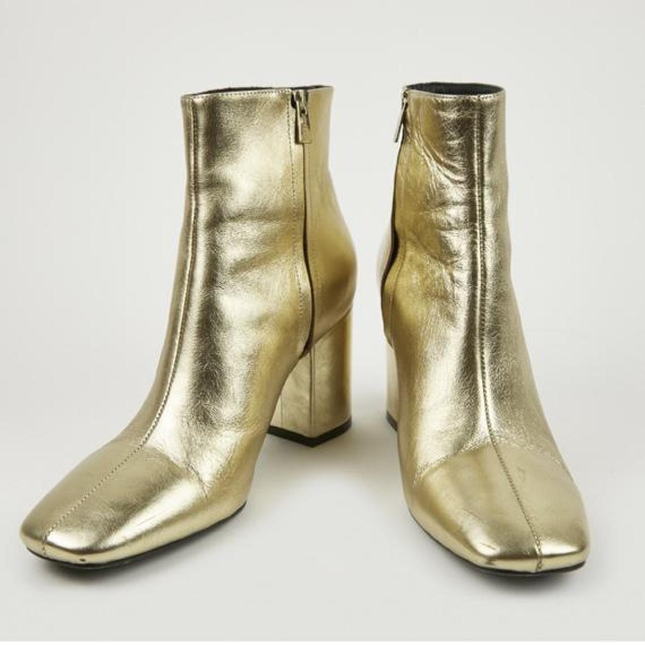 Anine bing outlet gold boots