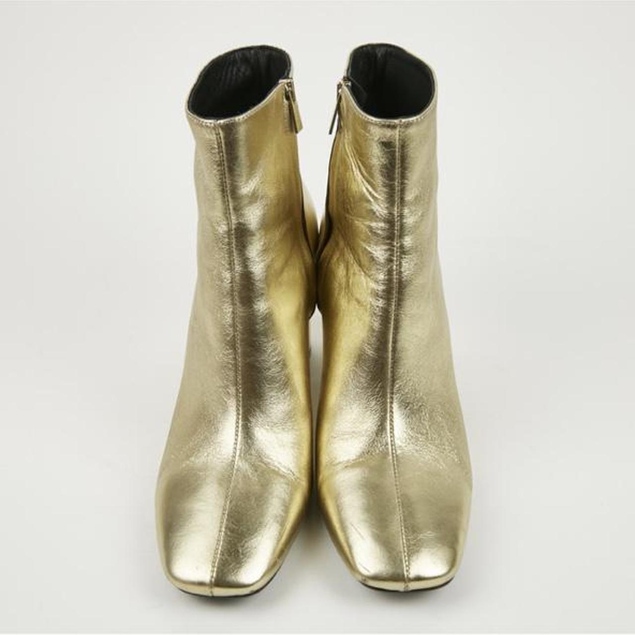 Anine Bing Golden Boots Size EU 38 Designer boots Depop