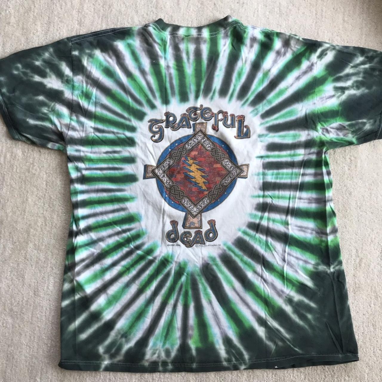 Tye dye Grateful Dead tank top- size - Depop