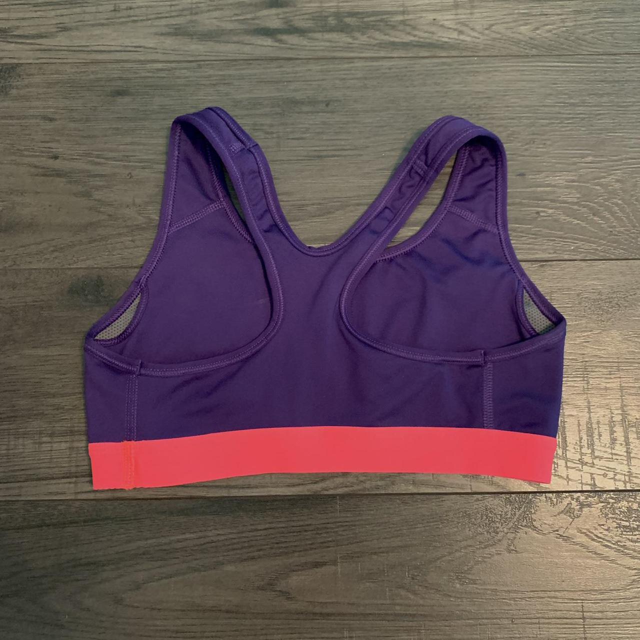 Nike Pro swoosh Berry purple sports bra 💜 Size small - Depop