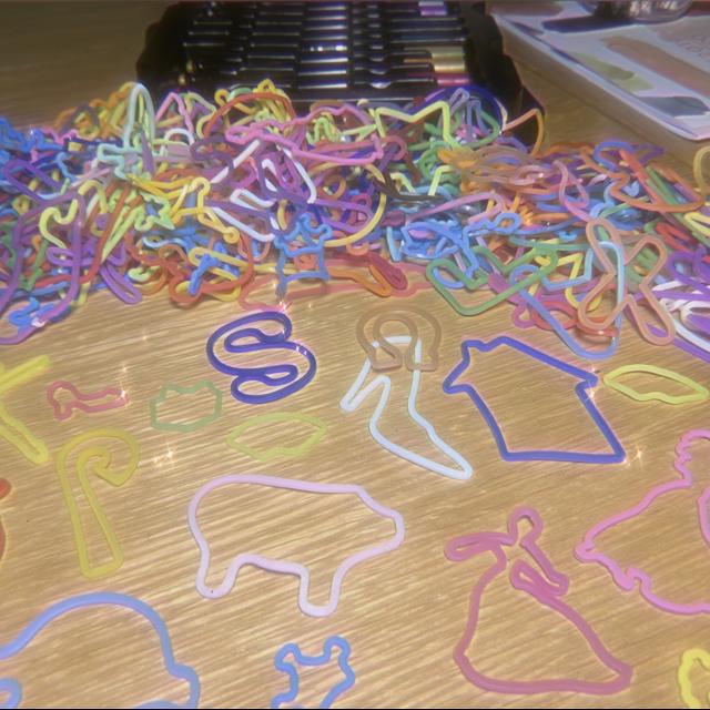 Silly Bandz Bands Lot Kids Bracelets Rare? Vintage? 2010s 2000s HTF? Baggie