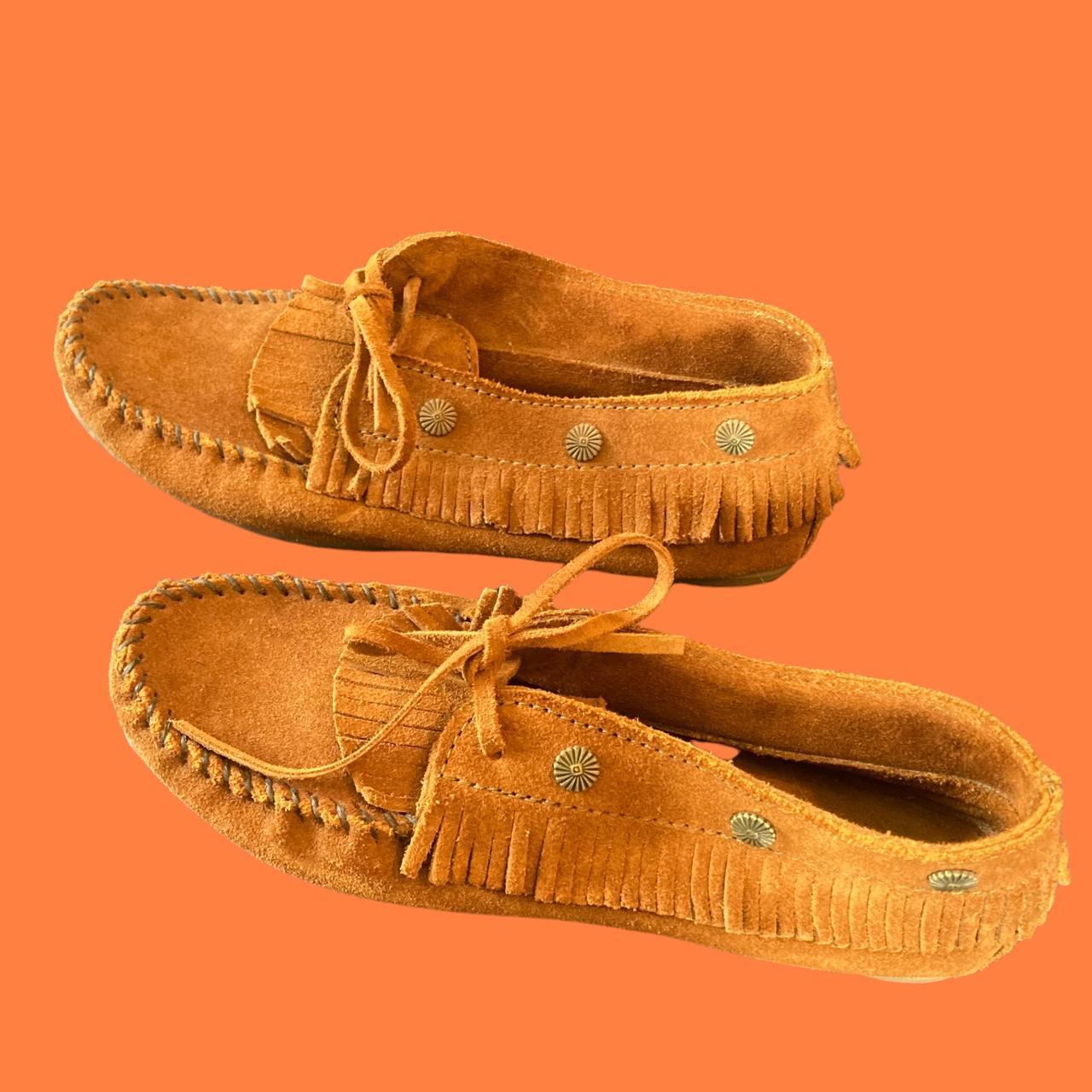 moccasins!!! The cutest fringe,... Depop