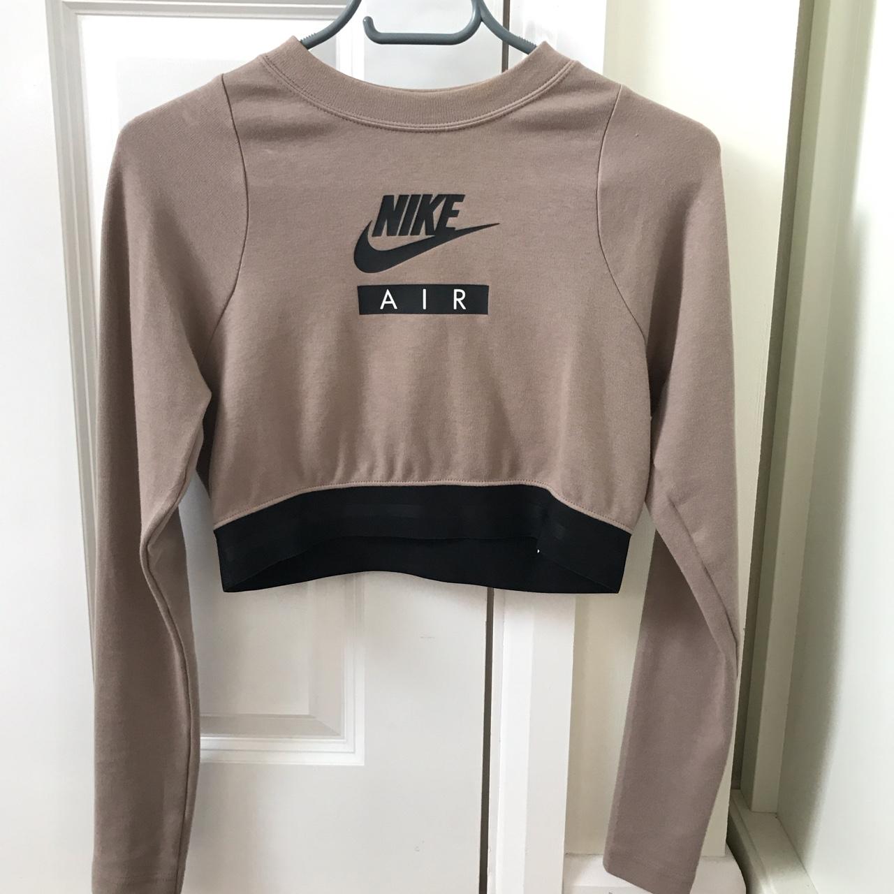 nike crop top just do it