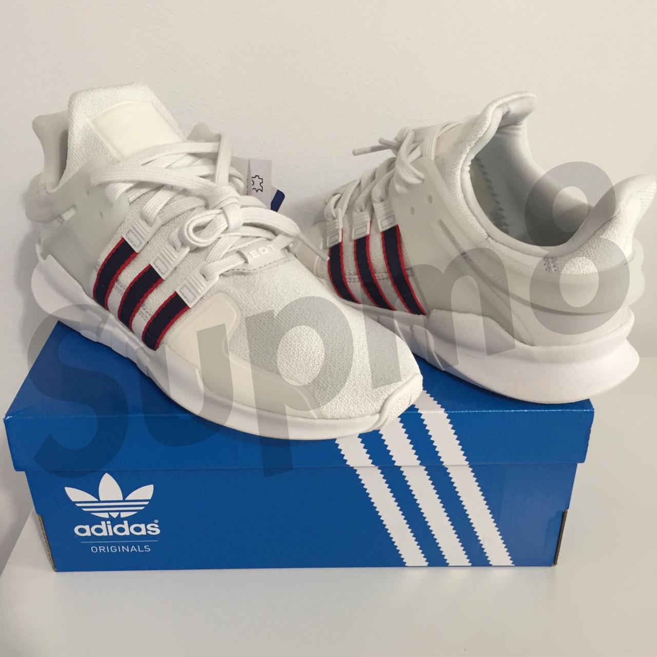 adidas eqt support adv white navy scarlet