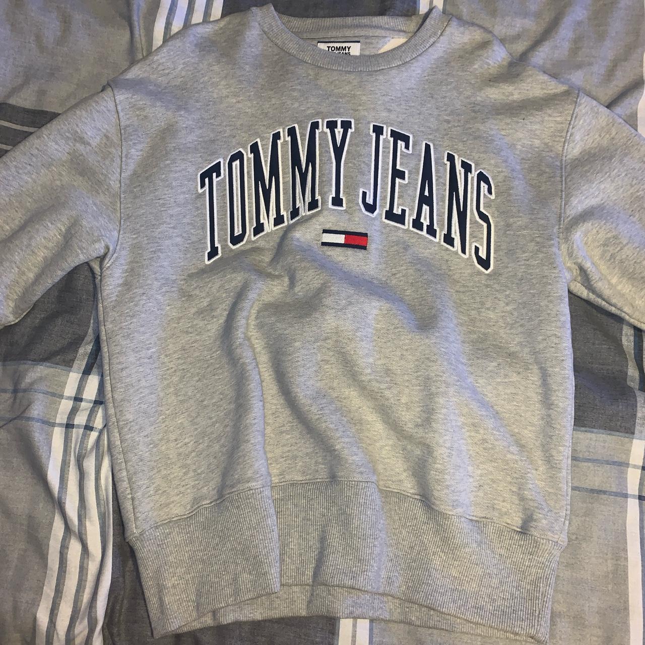 Tommy jeans sweat shirt Worn for about half an hour... - Depop