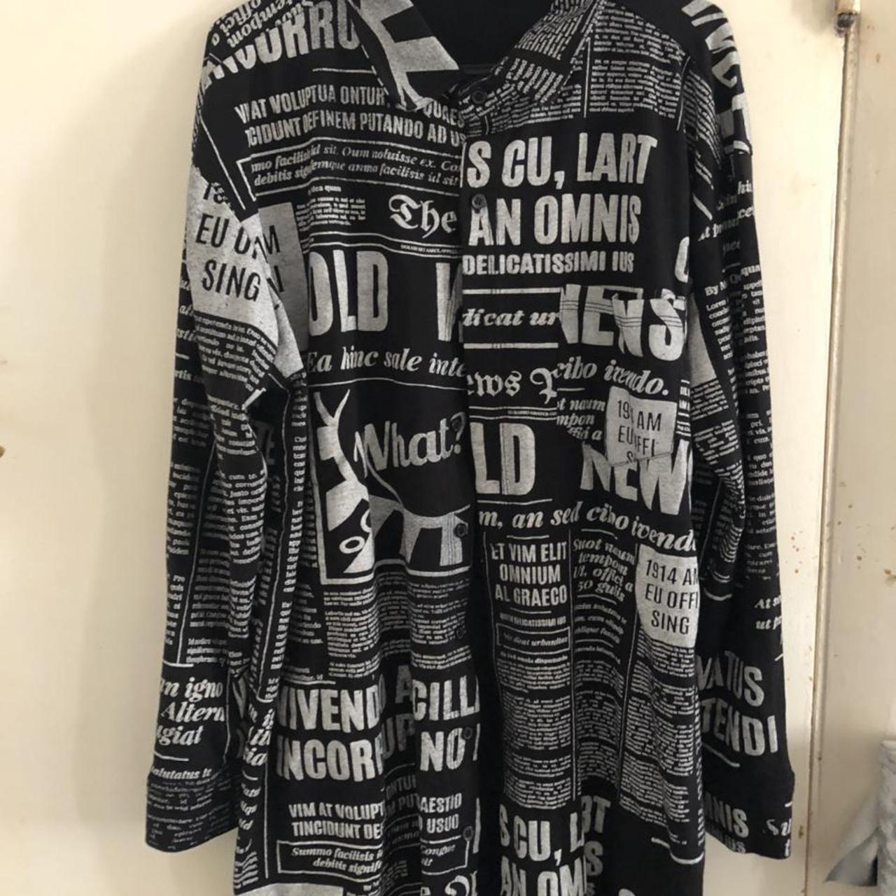 Missguided 2025 newspaper dress