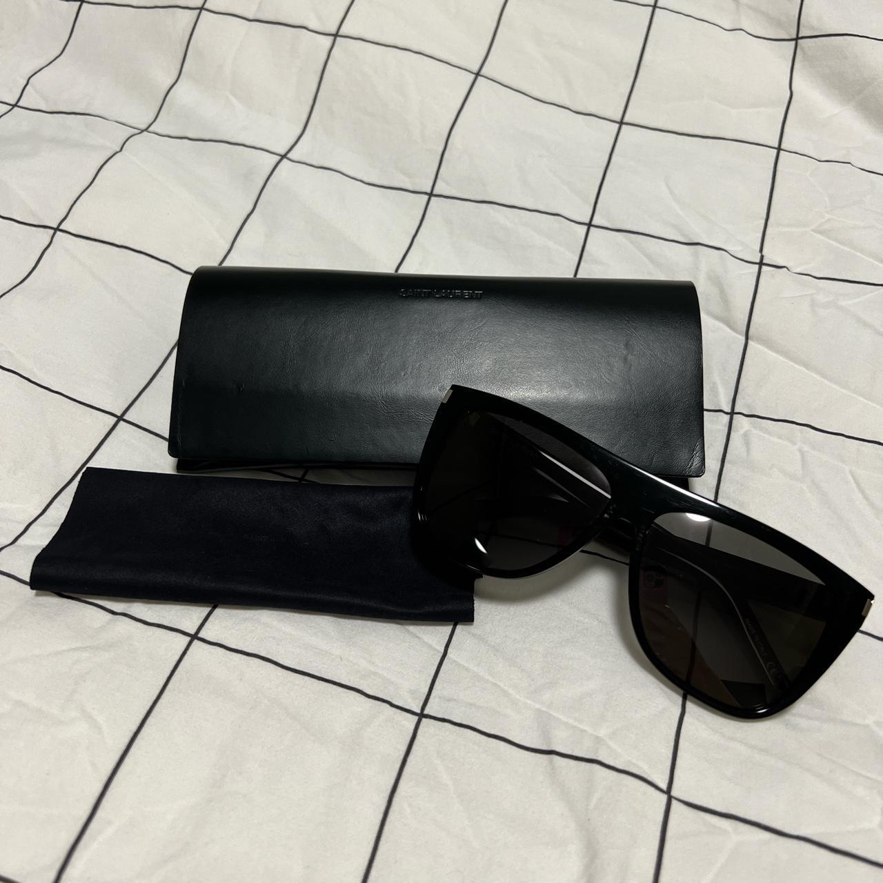 Saint laurent sl1 outlet sunglasses black