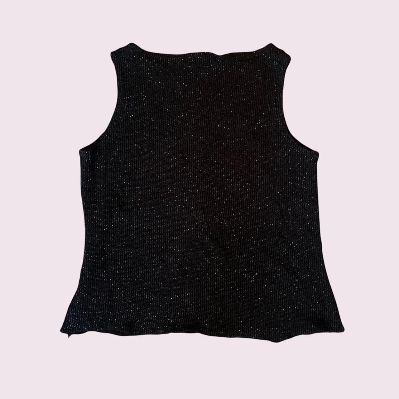 American Vintage Women's Black Vests-tanks-camis (2)