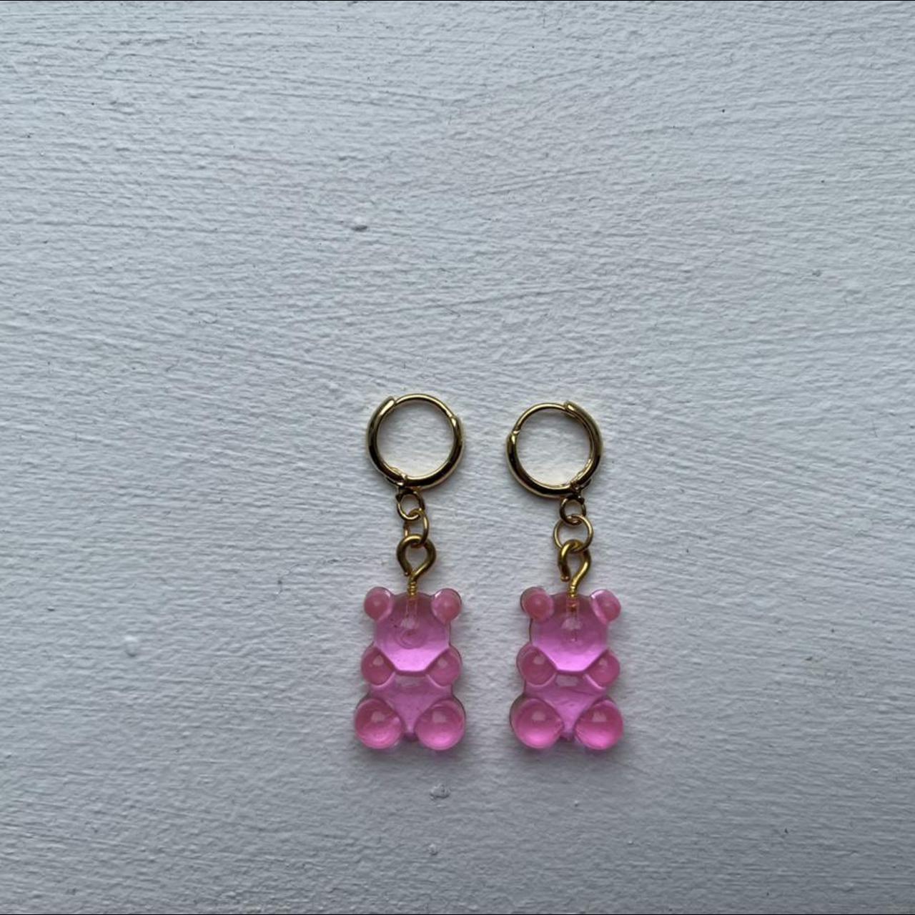 Gummy Bear Earring Gummy Bear Earring Handmade Depop