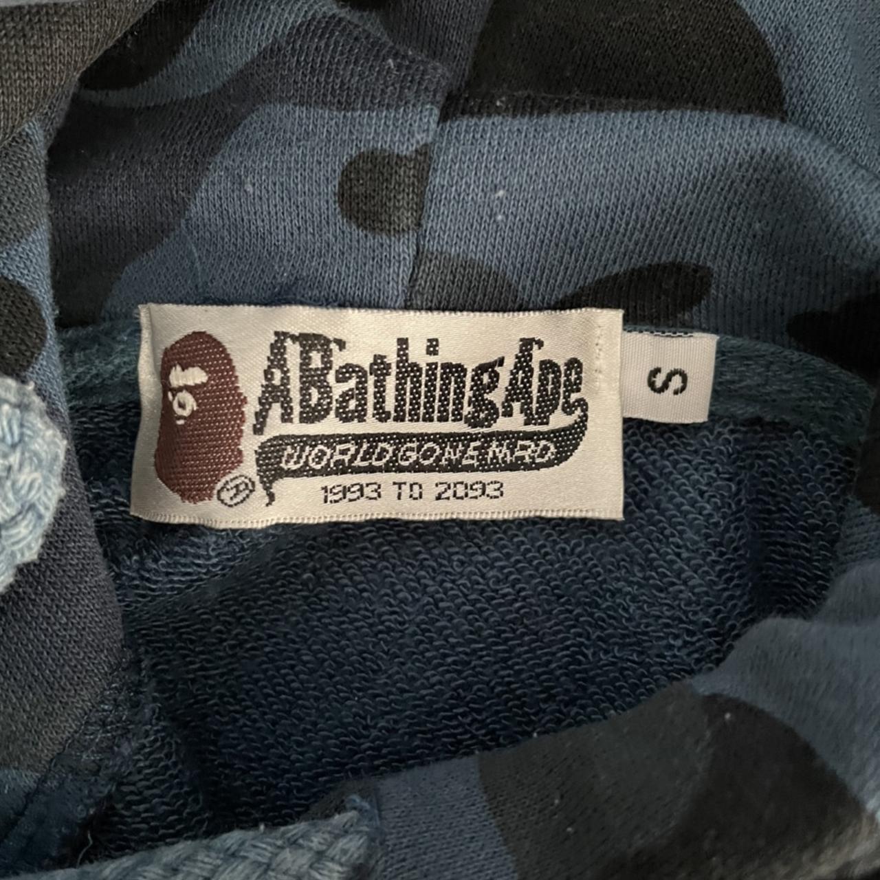 Authentic Bape hoodie (tag shown), size small,... - Depop
