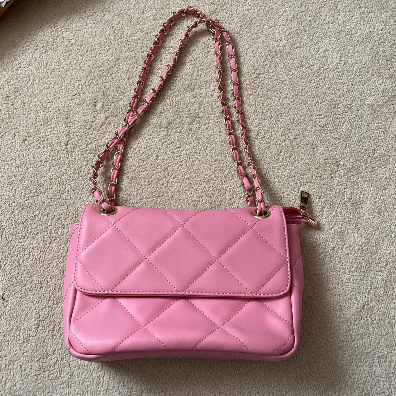 Missguided Women's Pink Bag | Depop