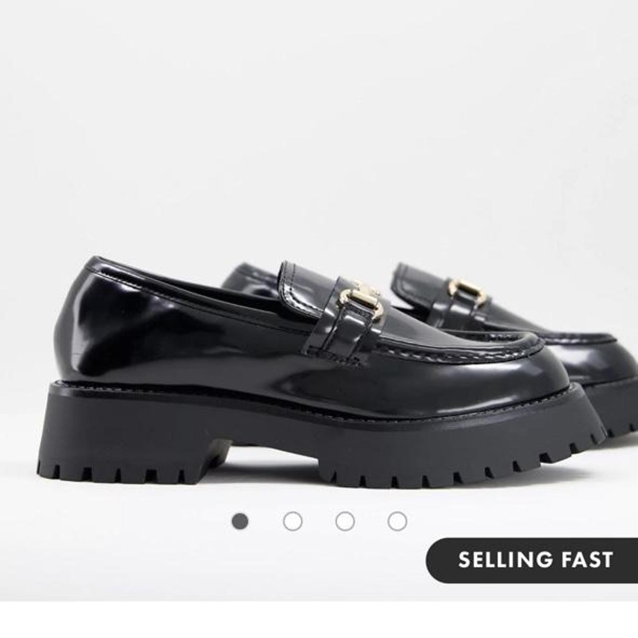 asos platform loafers