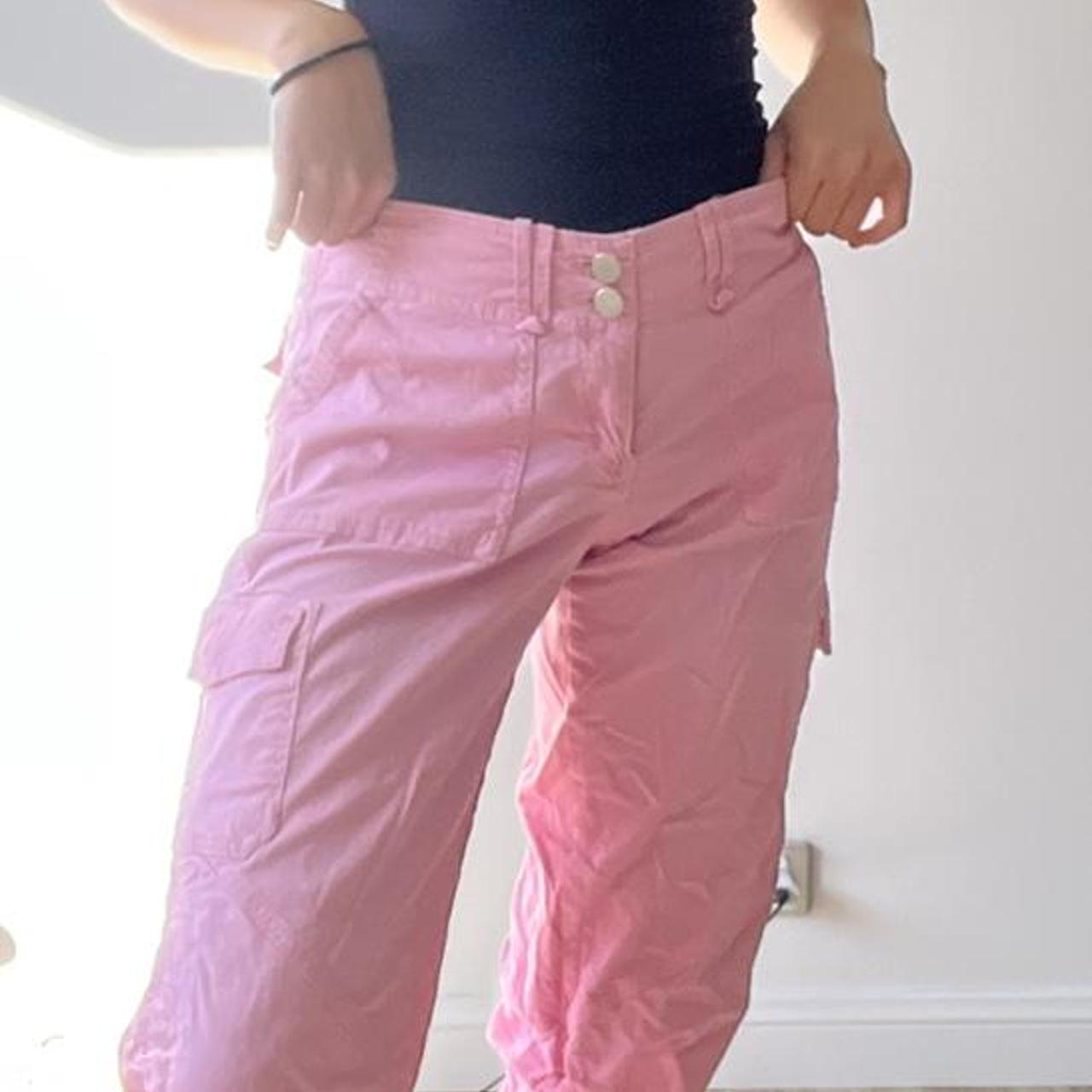 IAMGIA ryder cargo pants in pink - Depop