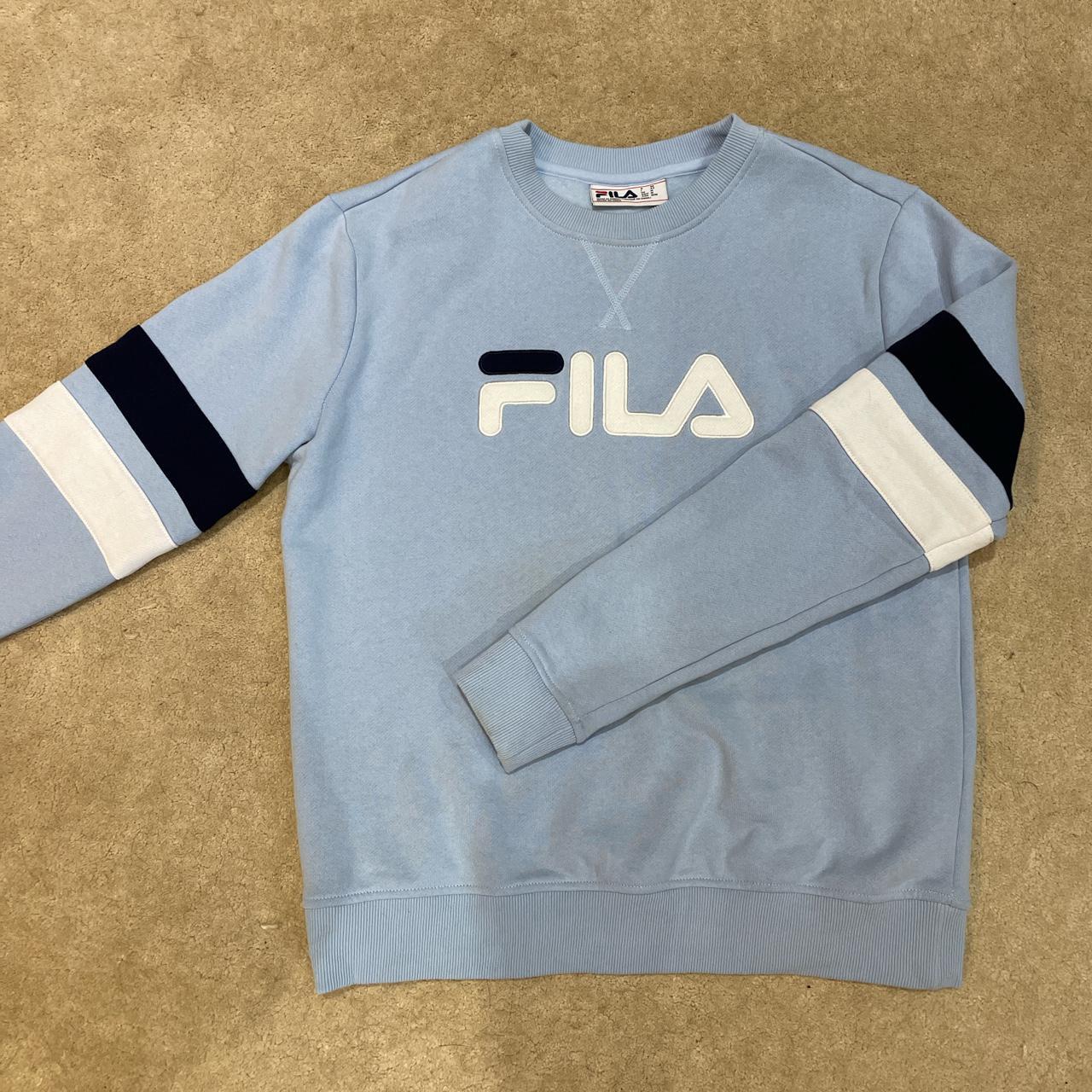 fila blue jumper