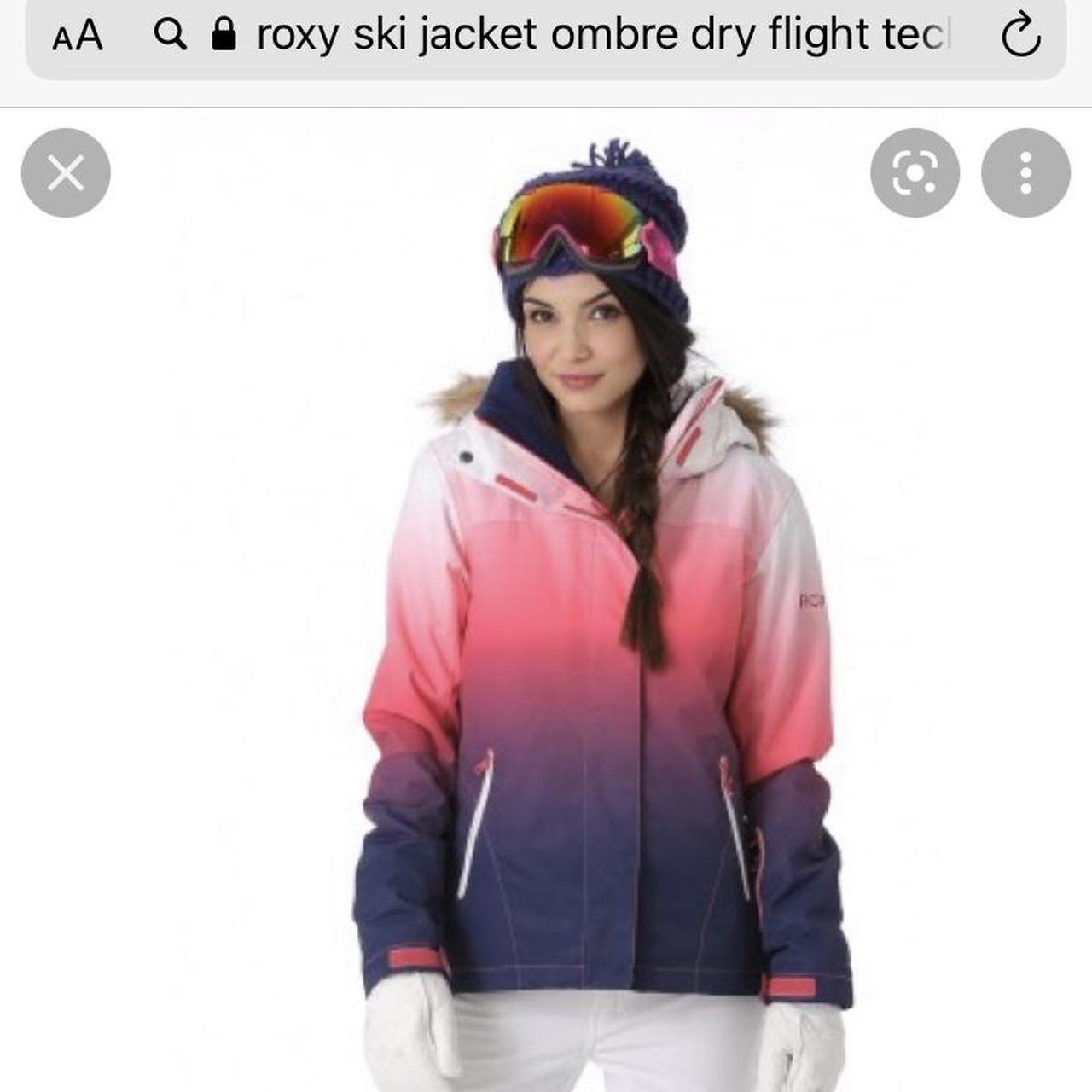 roxy ombre ski jacket