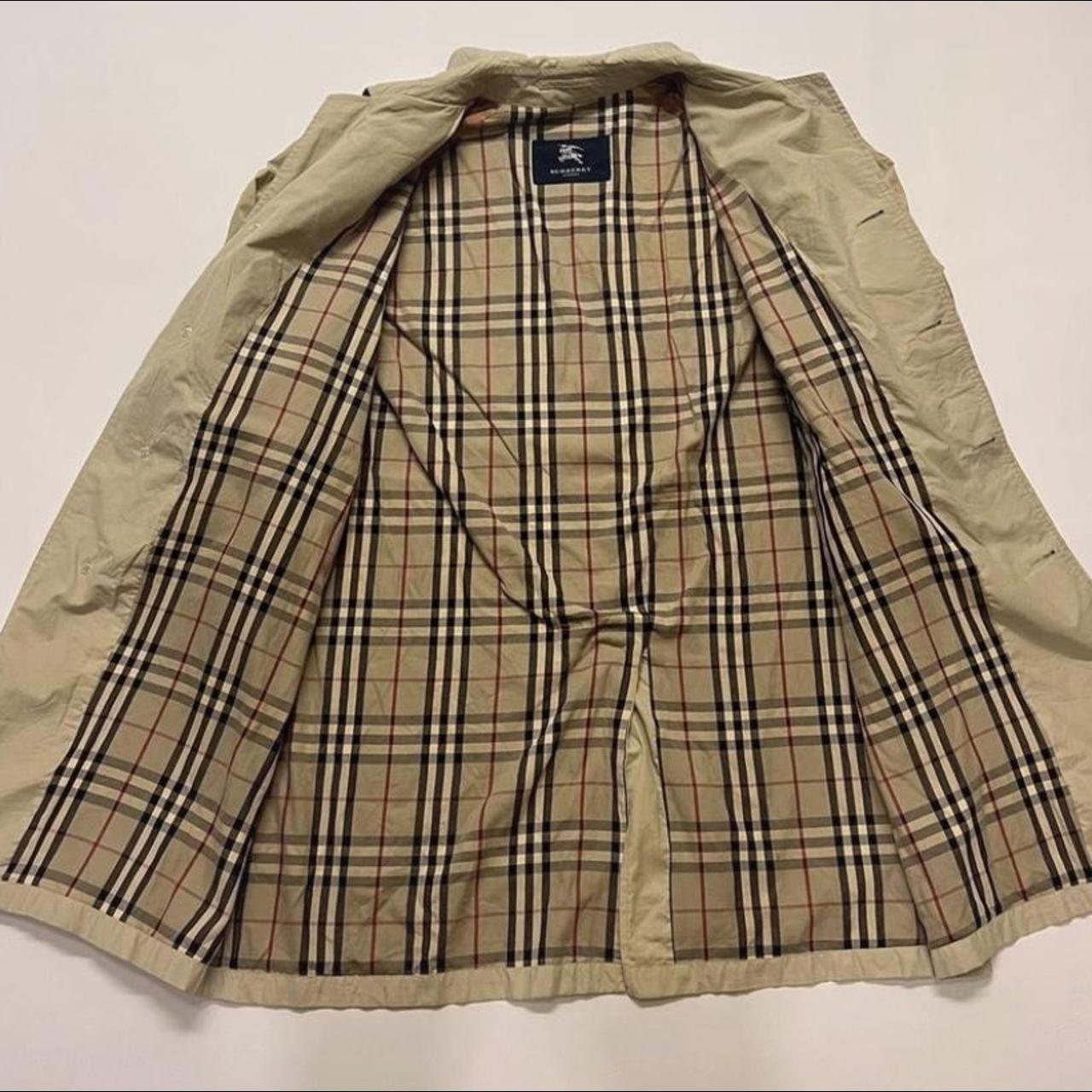 Really cool vintage Burberry trench coat in mens... - Depop