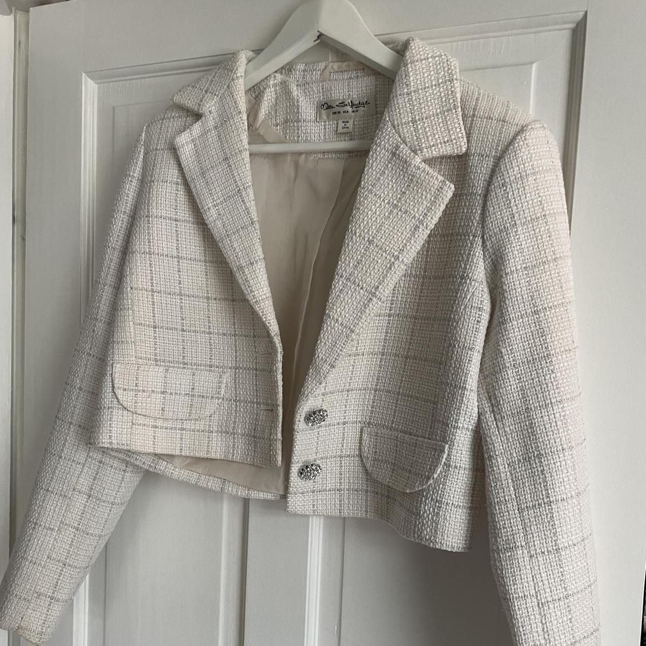 Miss Selfridge Cropped Blazer -Worn once to