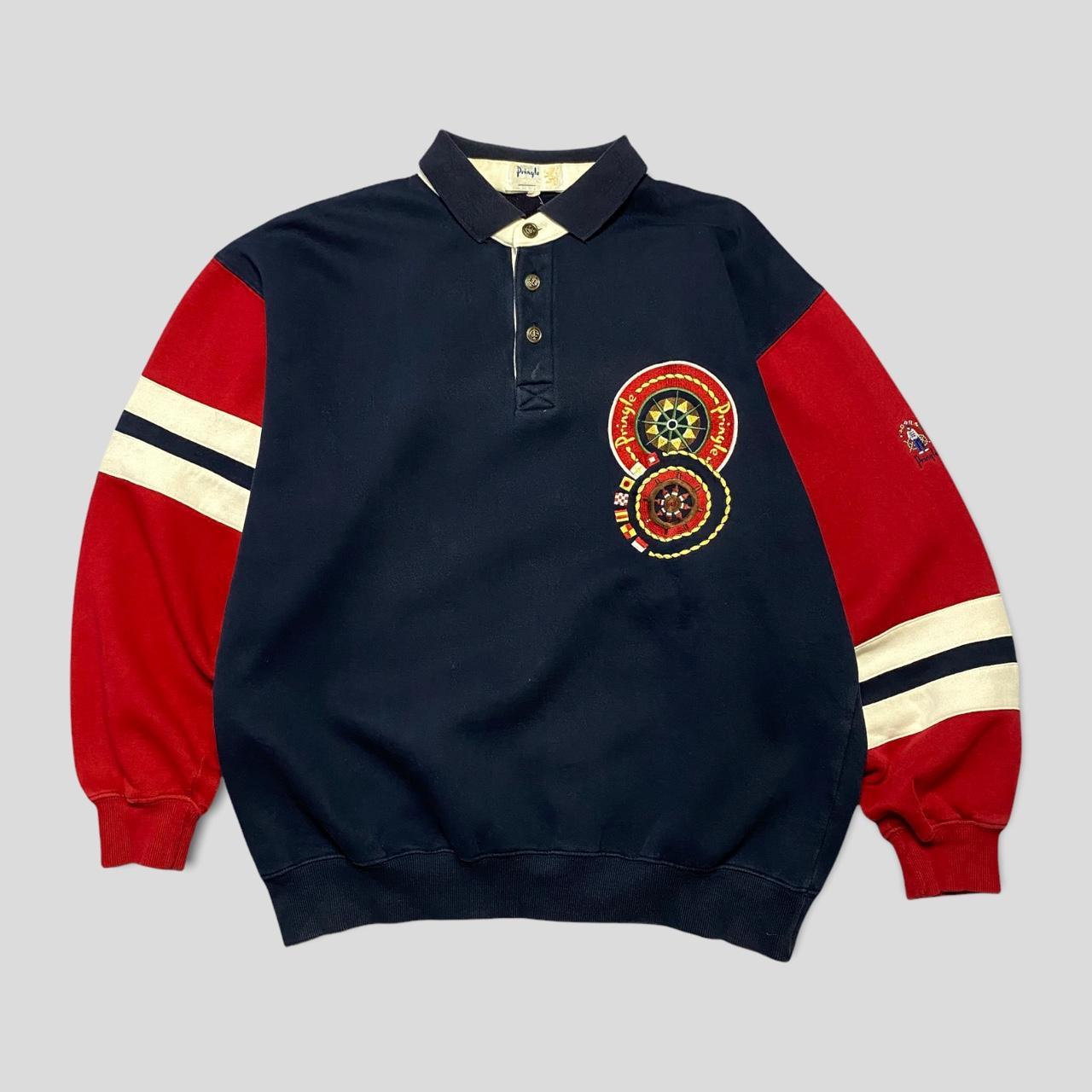 james pringle polo sweatshirt