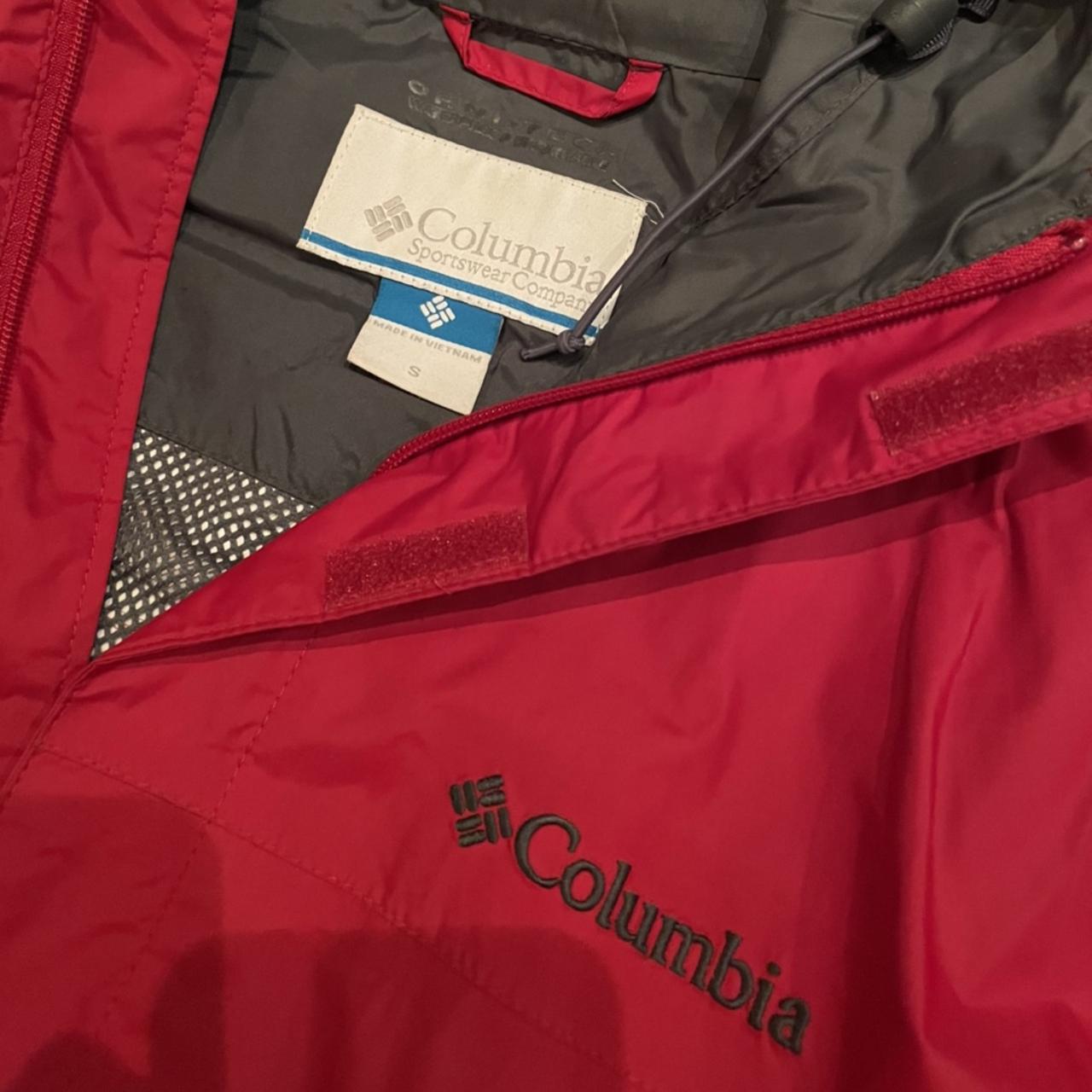 Columbia Sportswear Men's Red Jacket | Depop