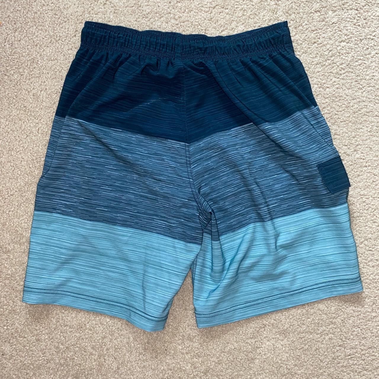 Men's Blue and Navy Swimbriefsshorts Depop