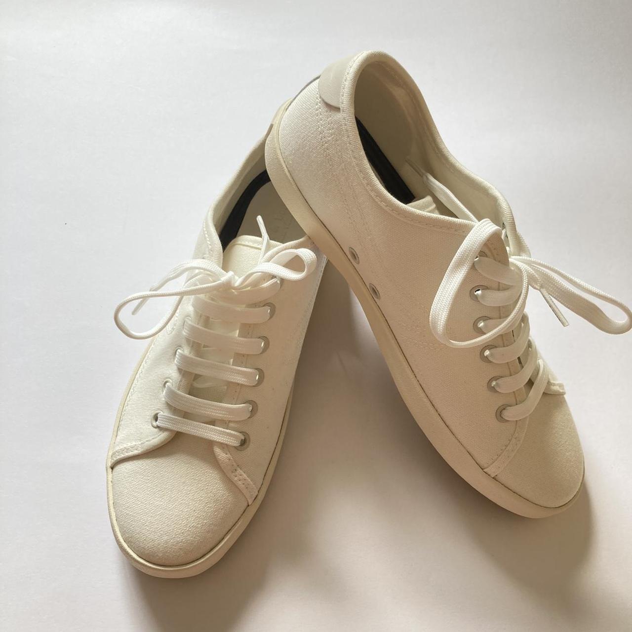 Rag & Bone Women's White Courts | Depop