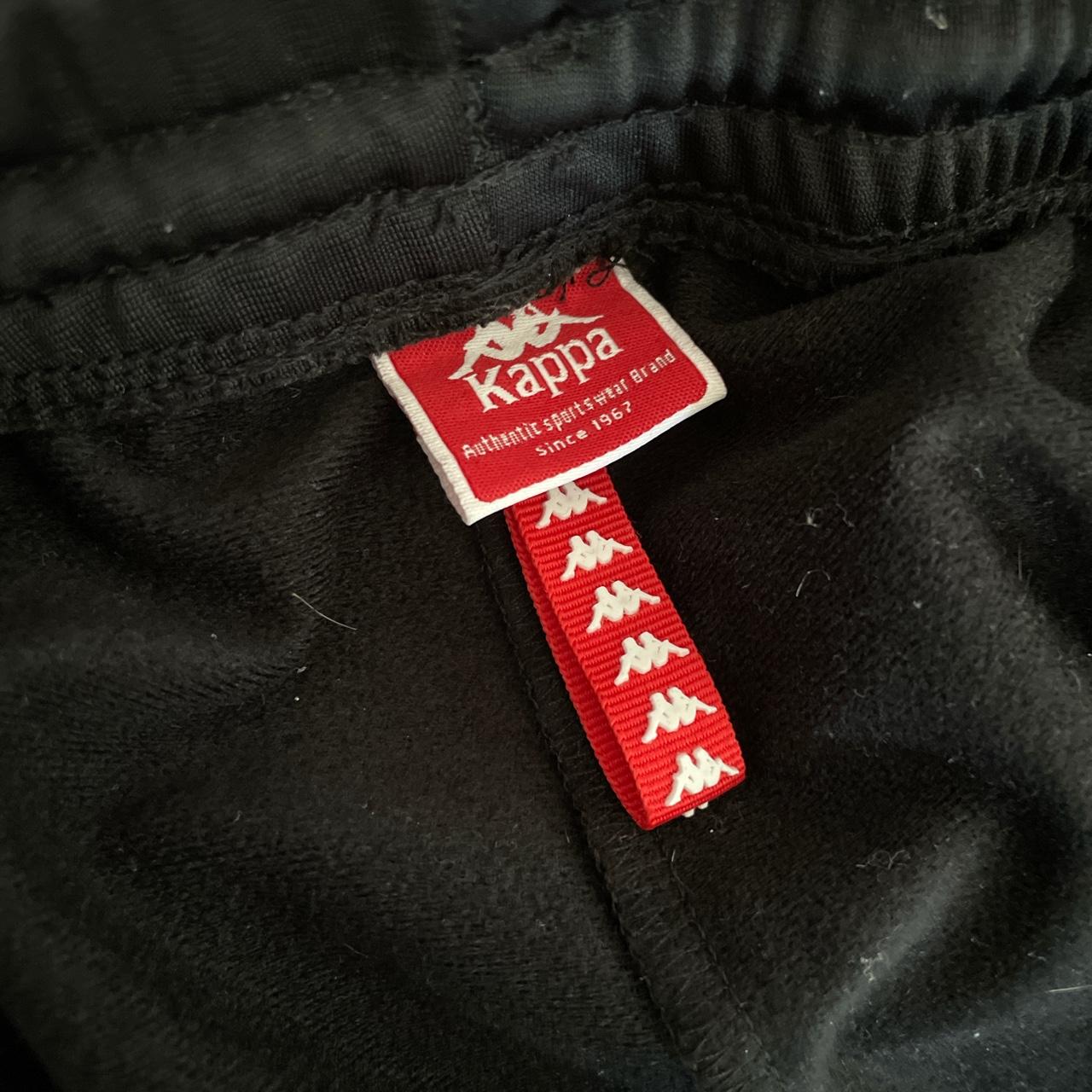 Kappa Track Pants (M) Brand: Kappa Color: Black / - Depop