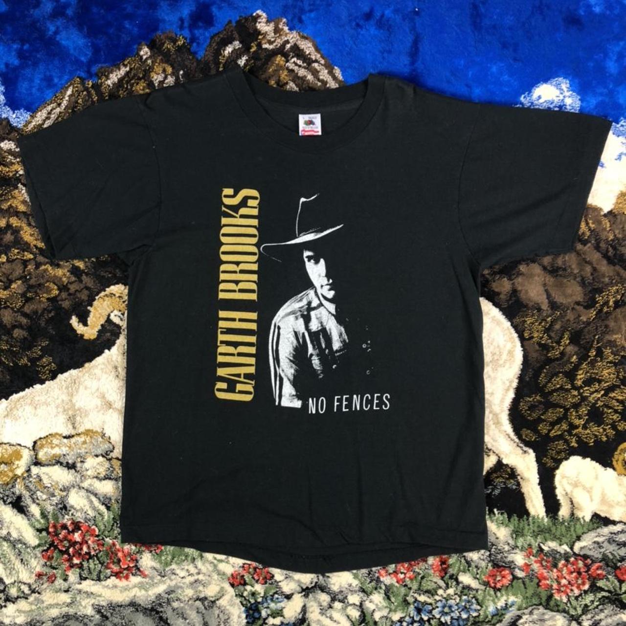 Vintage 90’s Garth brooks no fences tour... - Depop