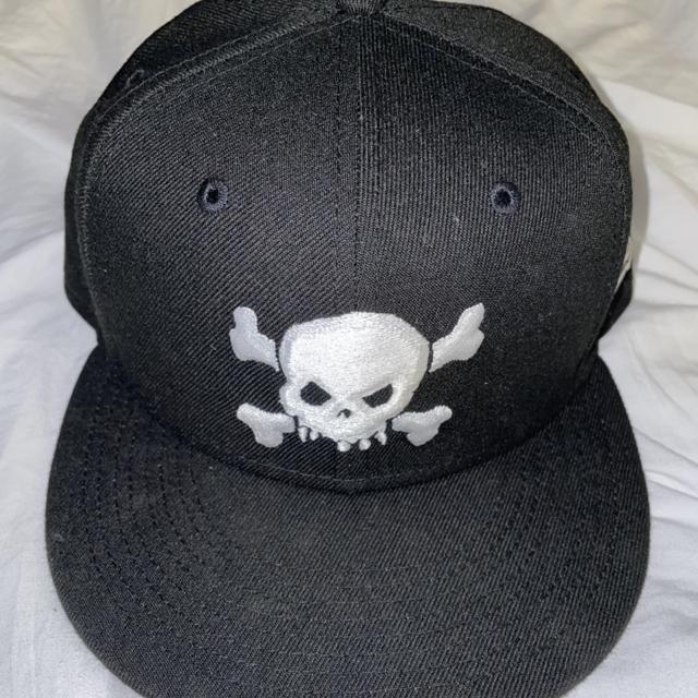 Supreme x New Era Skull Hat size 7 3/8 #streetwear... - Depop