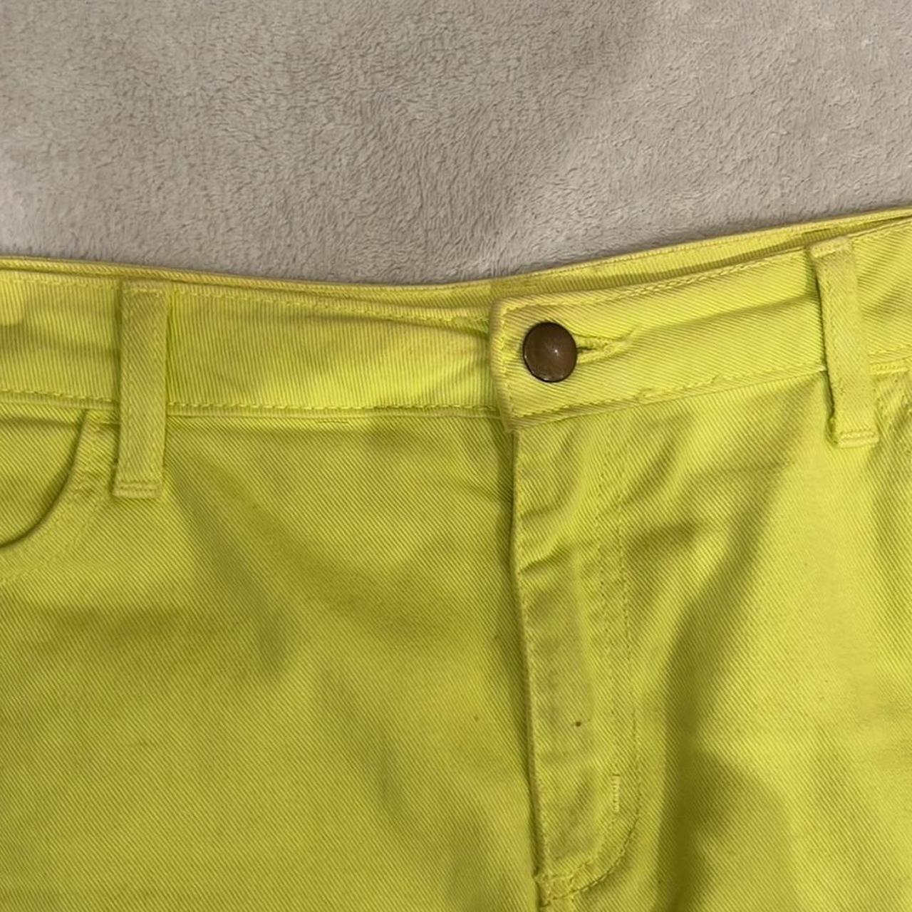 American Apparel Women's Yellow Skirt (3)