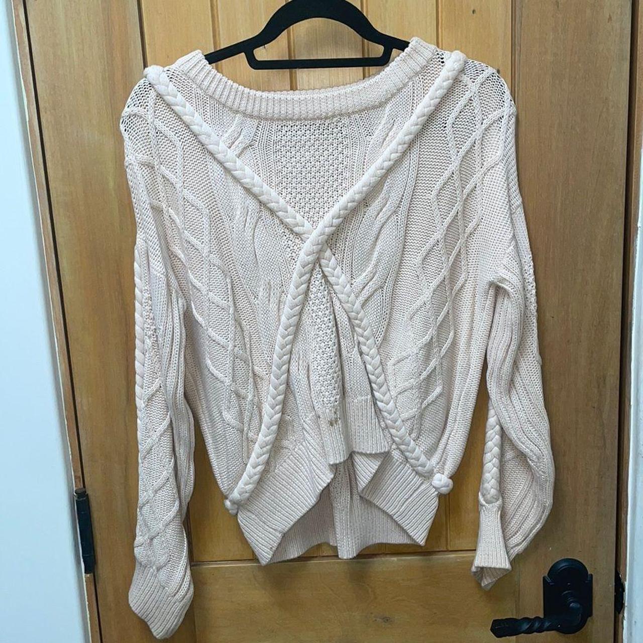 Viktoria shops & Woods sweater size 1 cream