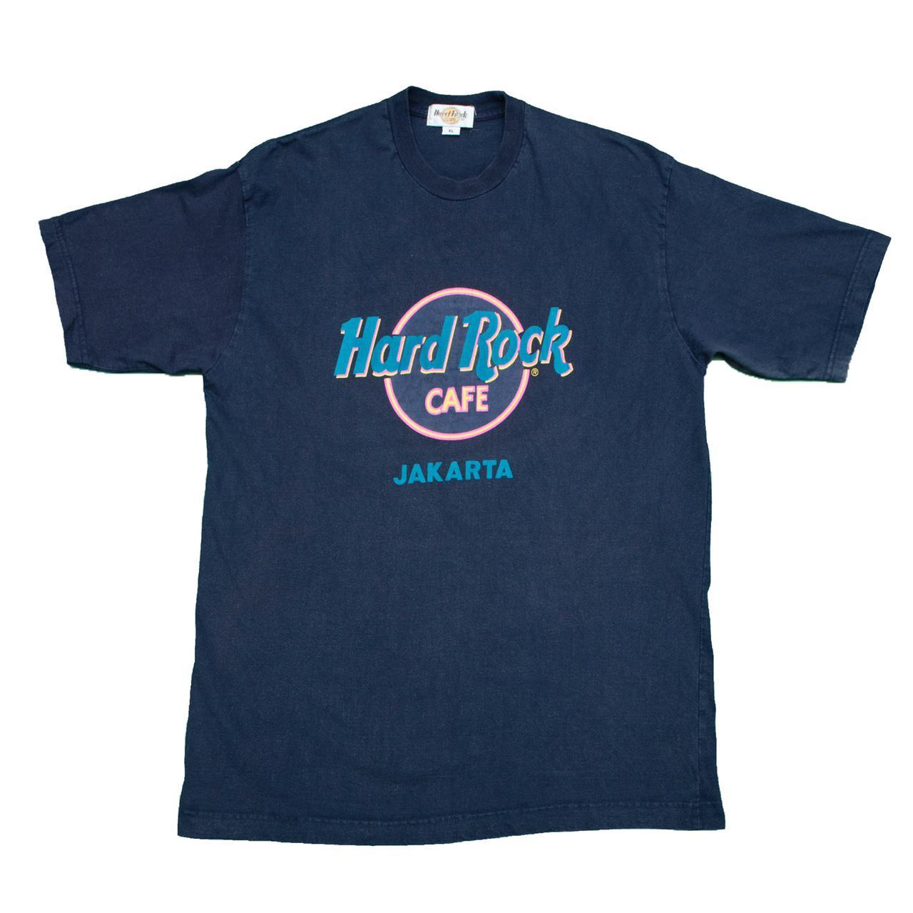 Men's Blue and Pink T-shirt