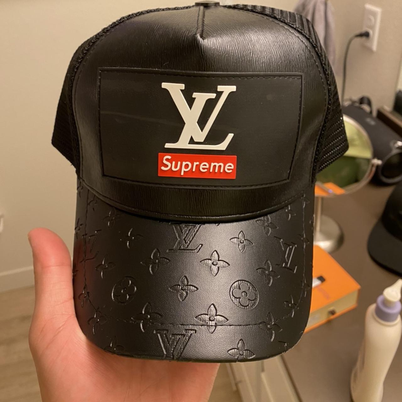 Supreme lv baseball cap online