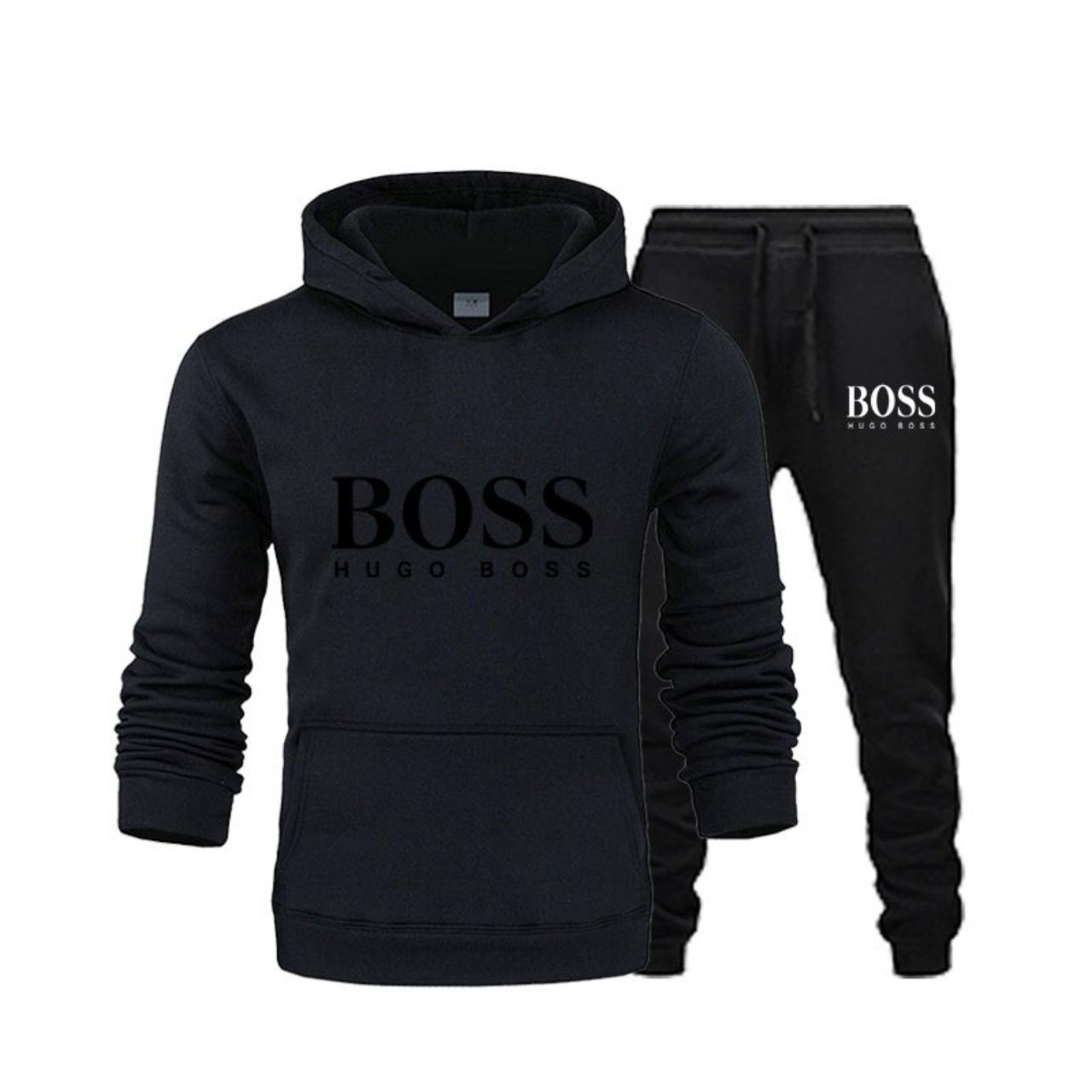 Hugo boss 2025 jumper tracksuit