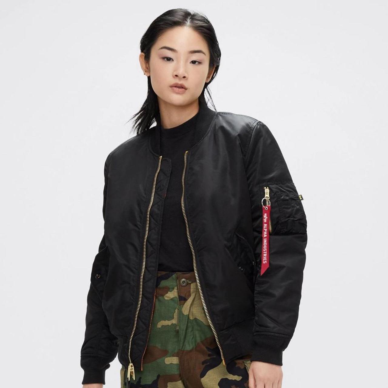 Alpha Industries Women's Ma-1 Flight Depop