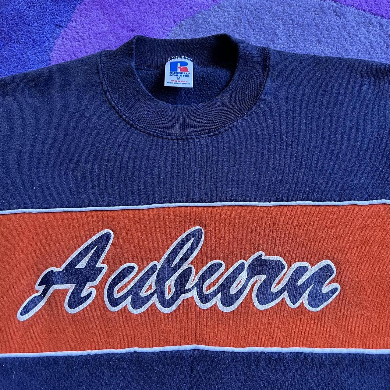 Vintage Russell Athletic Auburn crewneck... - Depop