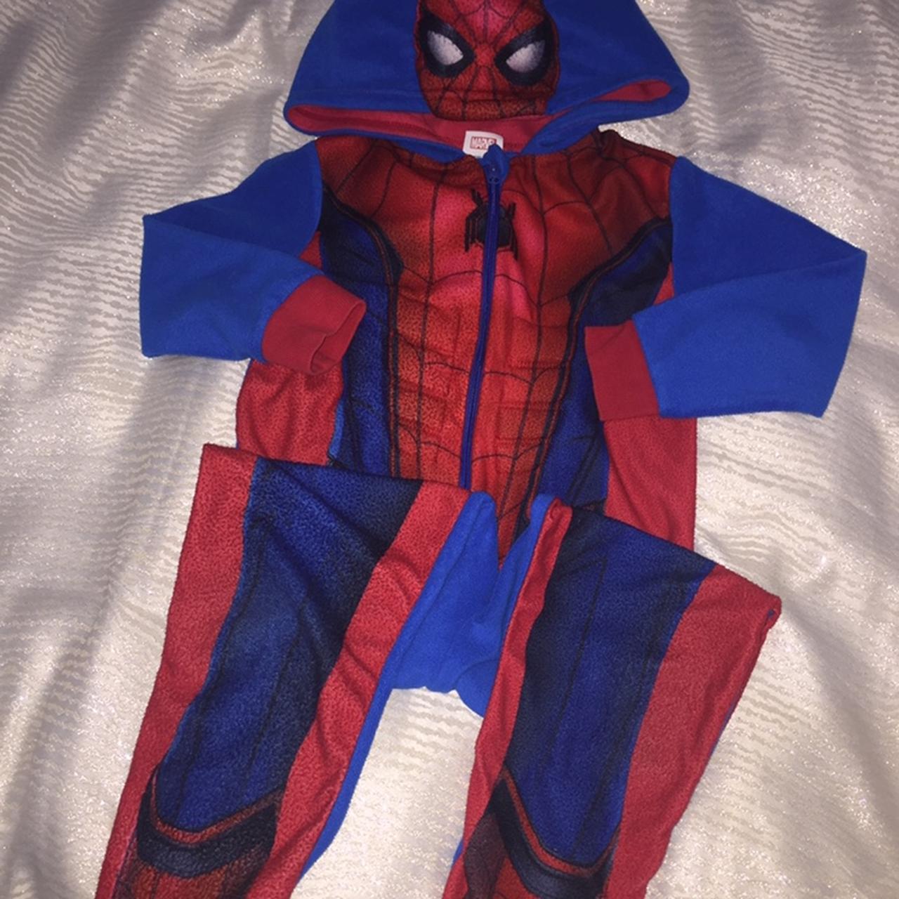 Spider-Man marvel onesie age 4-5 from Tesco nice... - Depop