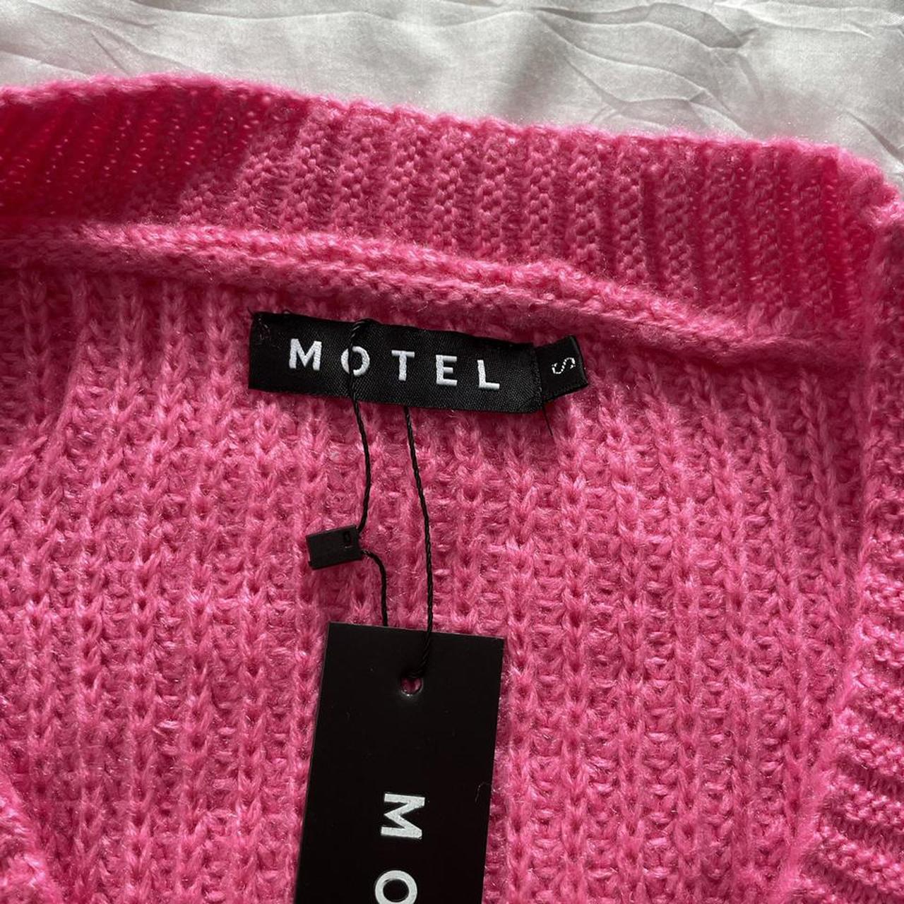 Motel Women's Pink Cardigan (2)