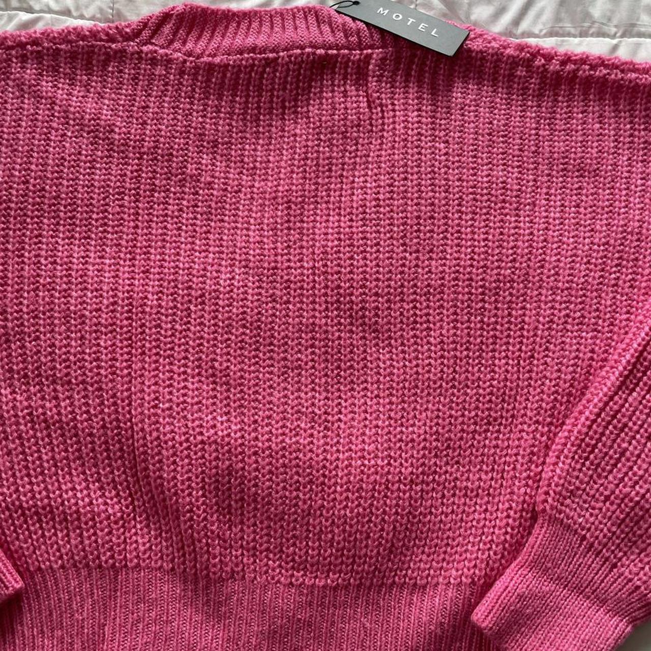 Motel Women's Pink Cardigan (3)