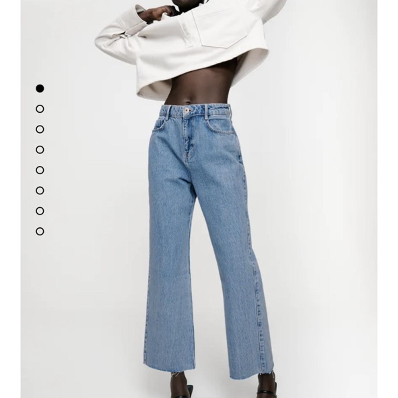 Zara Women's Blue and Navy Jeans (4)