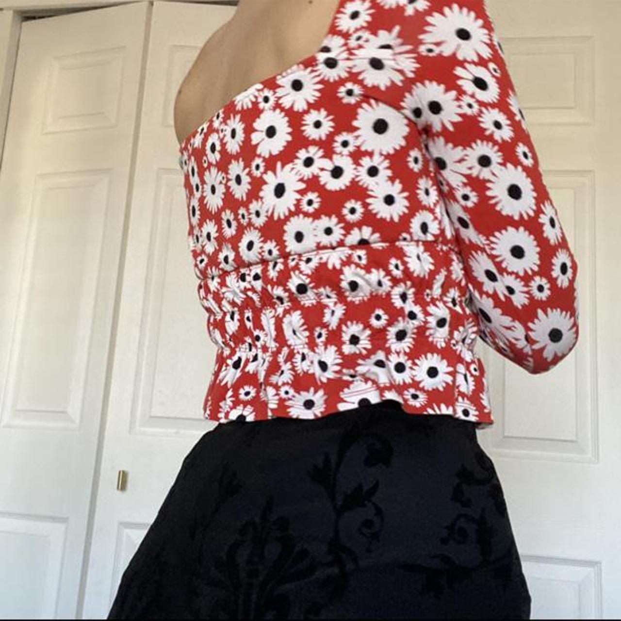 Product Image 2 - Red white floral long sleeve