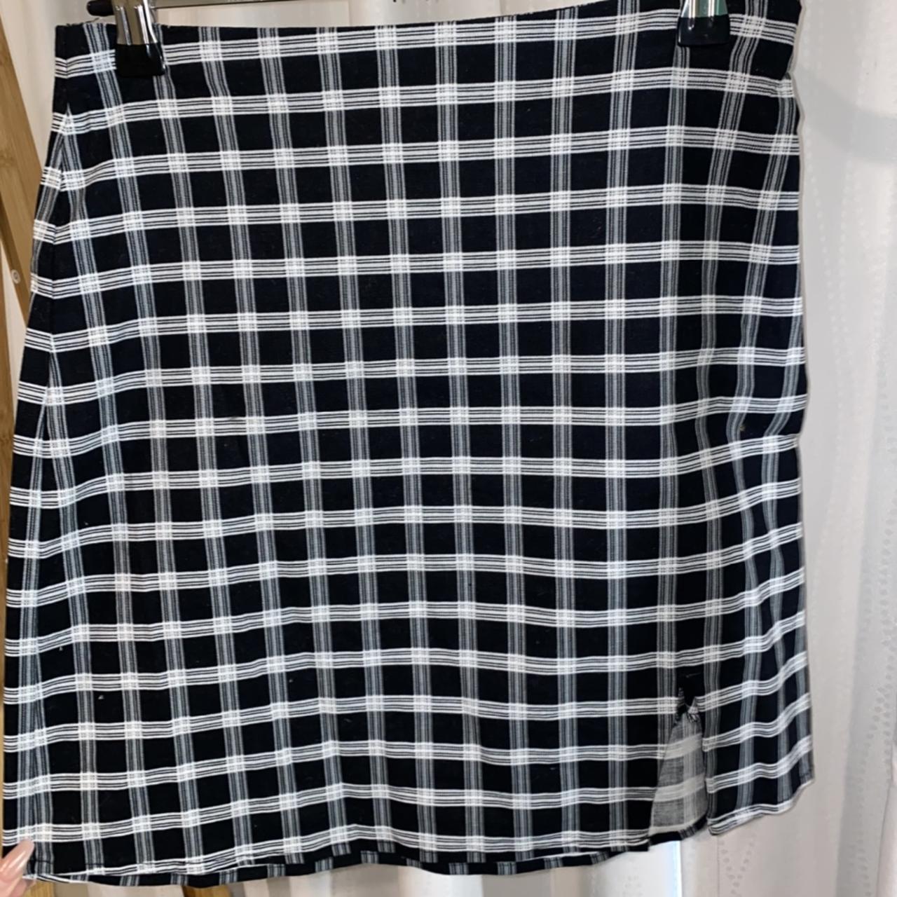 Checkered 2025 skirt supre