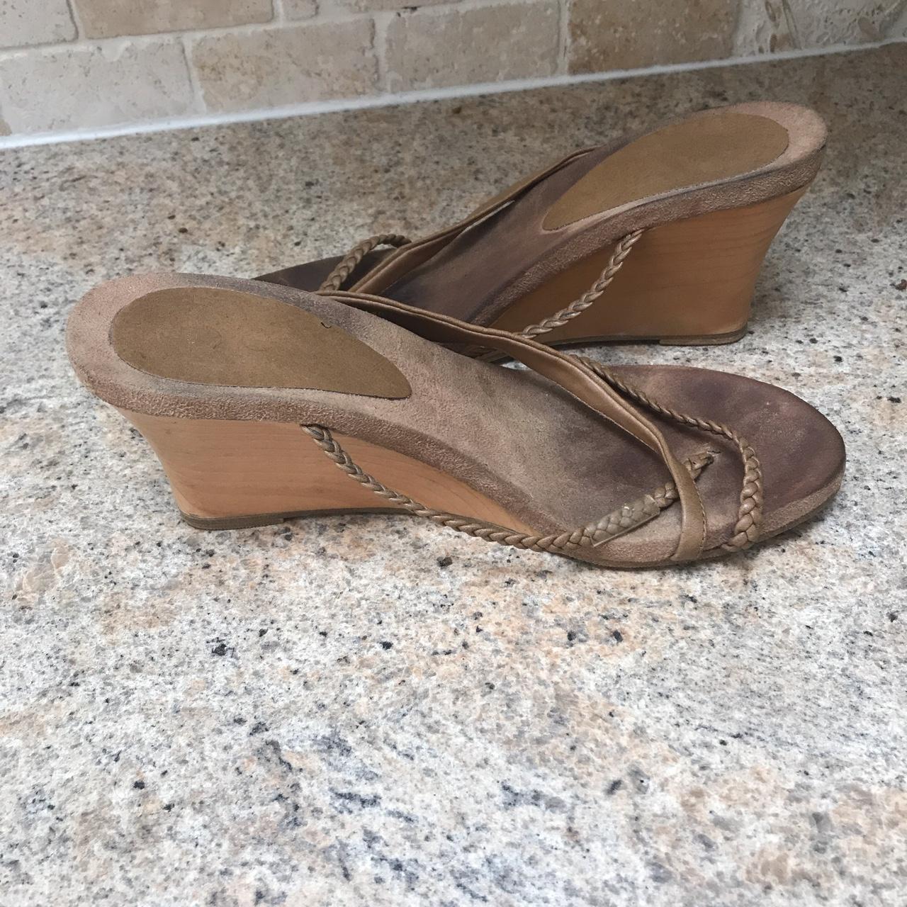 Toe sandals- 3” wedge. Size 7. Happy to do bundles - Depop