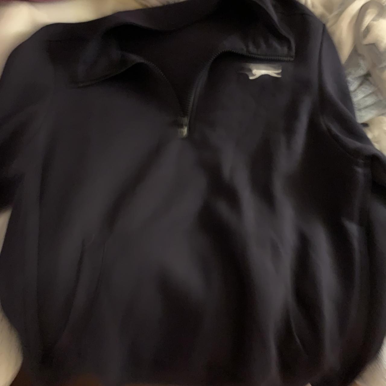 Sweat à Capuche Zip Slazenger Pour Homme – Taille S à 4XL, Neuf Avec étiquettes, 65% Polyester 35% Coton