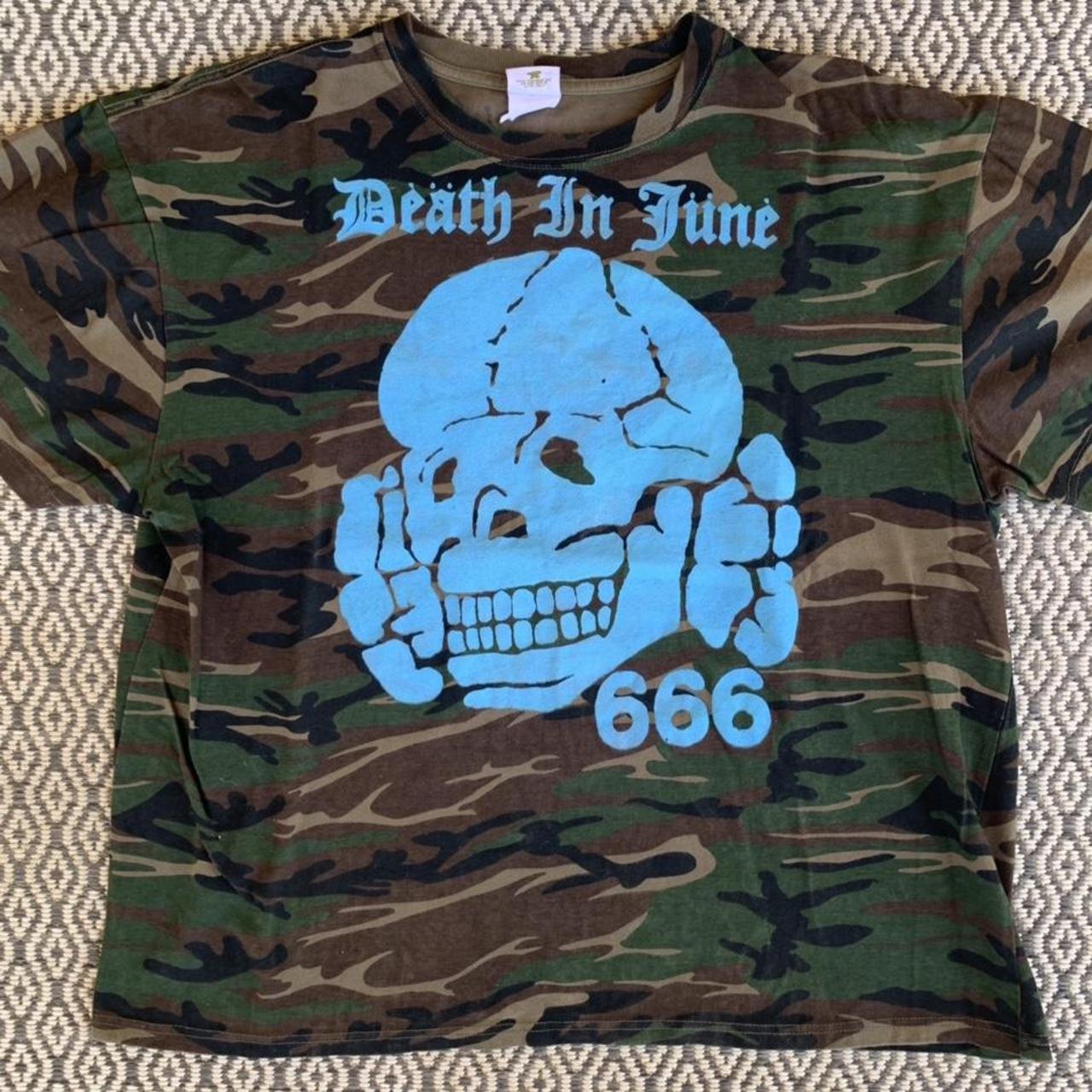 rare Death In June shirt (currently not for... Depop